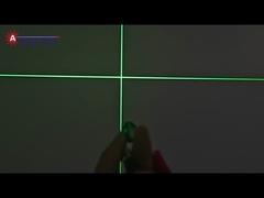 Modulo di diodo laser a linea trasversale 520nm 10mW Strumento di allineamento laser a fascio verde e autolivello