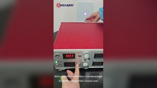 Laser accoppiato a fibra RGB da 450 nm 520 nm 638 nm