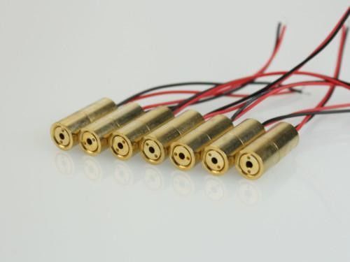 635nm 1mW Collimated Red Dot Laser Diode Module With 10000Hrs Lifespan