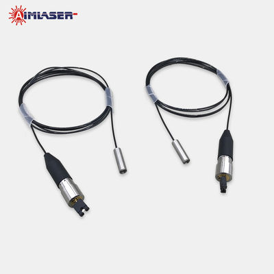 Green Coaxial Fiber Pigtailed Laser Diode Module Single Mode 520nm 30mW 4um